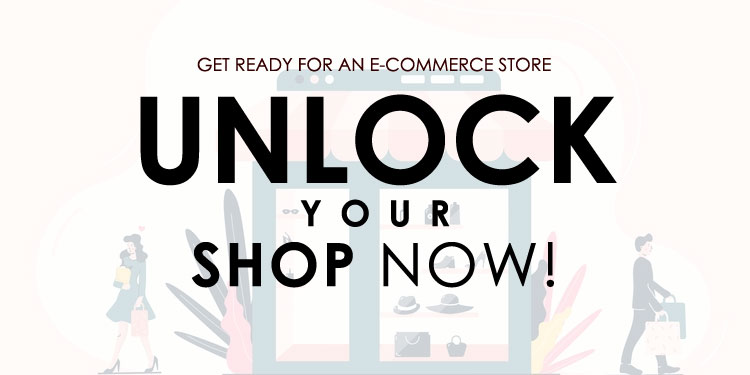 Ready for an eCommerce store? Unlock your shop now!